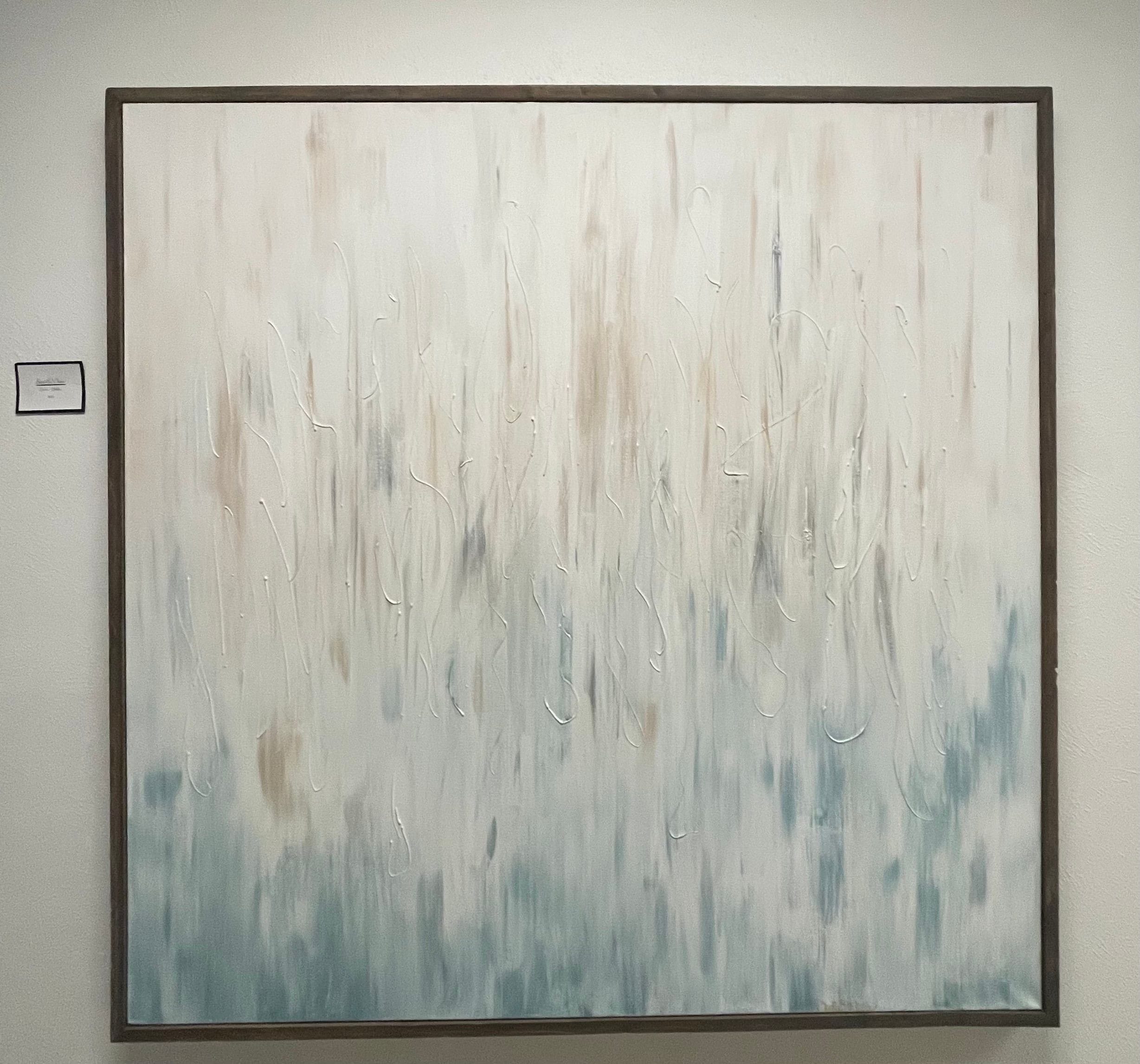40x40 with custom wood frame
$650