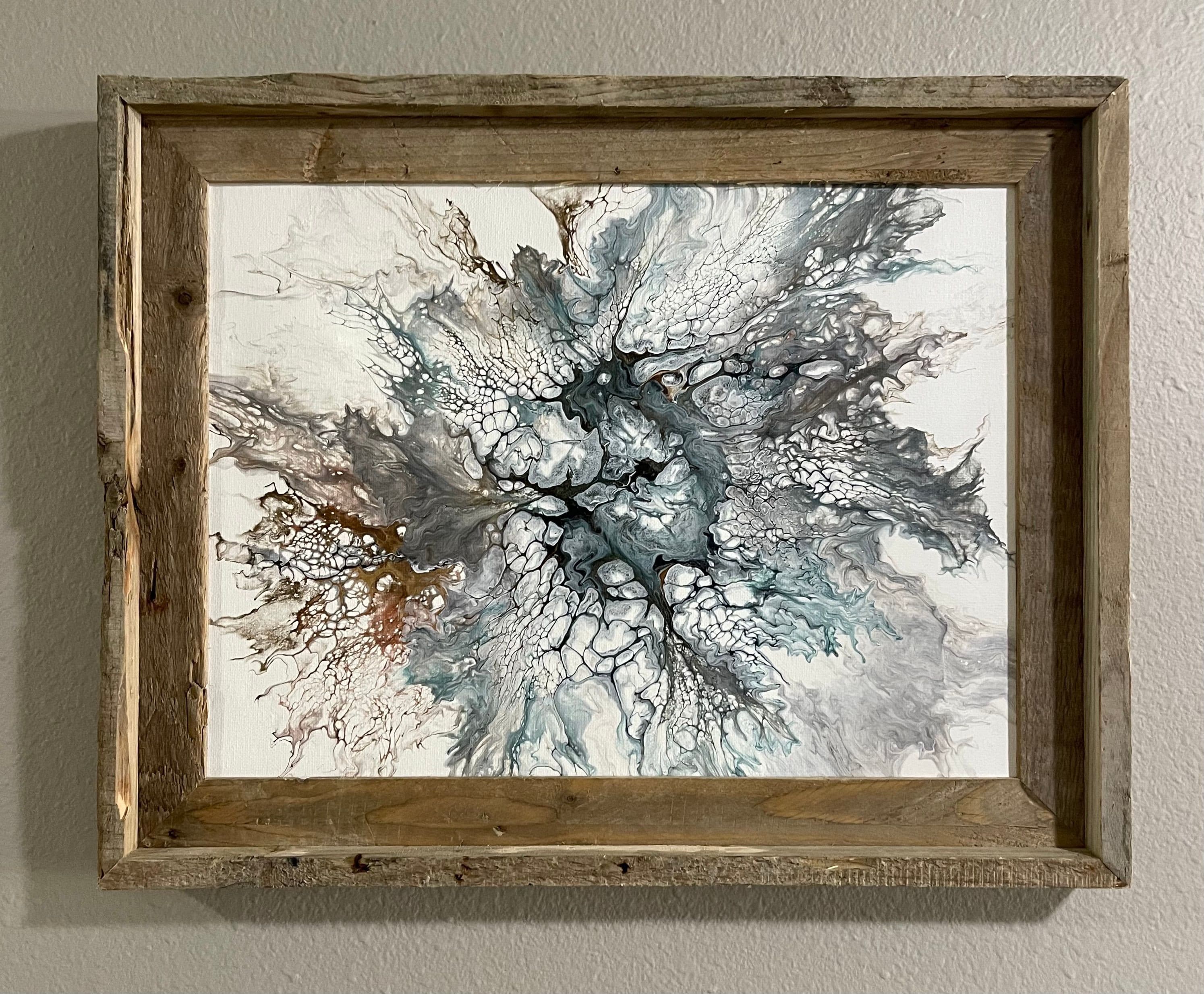 12x16 with wood frame

$135